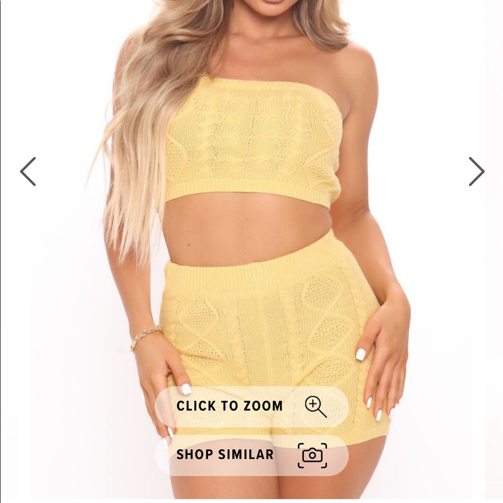 Fashion Nova What’s the Move 2pc shirt set